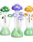 Mushroom Family Glass Hand Pipe
