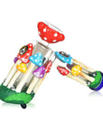 Mushroom Forest Bubbler Pipe - inhalco