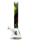 NG -18" 7mm Rasta Legend Beaker Bong - INHALCO