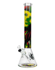 NG -18" 7mm Rasta Legend Beaker Bong - INHALCO