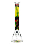 NG -18" 7mm Rasta Legend Beaker Bong - INHALCO