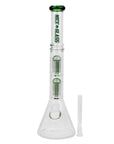 NG - 19"Double 6-Arm Tree Beaker Bong - INHALCO