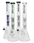 NG - 19"Double 6-Arm Tree Beaker Bong - INHALCO