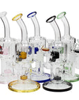 NG - 8.5" Double Chamber Bubbler - INHALCO