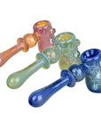 Octopus Print Glass Hammer Bubbler - inhalco