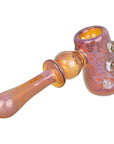 Octopus Print Glass Hammer Bubbler - inhalco