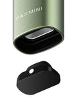 Green Pax Mini device with black cap on a white background