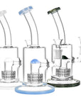 Glacier Matrix Perc Water Pipe