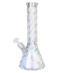 SeshGear Positive Twist Beaker Glass Water Pipe