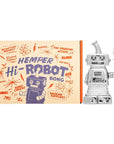Hemper Hi-Robot Glass Water Pipe