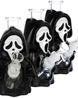 3CT BUNDLE Scary Masked Glass & Vinyl Water Pipe