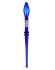 Phoenix Rising Blue Glass Dab Straw - INHALCO