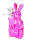 6″ Pink Bunny Water Bong