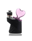 Pink Heart Dry Puffco Peak Glass Attachment