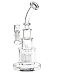 Pulsar 12 Arm Perc Chugger Glass Water Pipe-10"-14mm-F