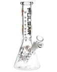 Pulsar Give the Drummer Some Beaker Glass Water Pipe-9.75"-14mm-F