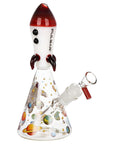 Pulsar Rocket Ship Glass Water Pipe