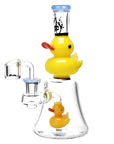 Pulsar Double Ducky Glass Dab Rig - INHALCO
