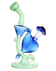 Pulsar Heart Recycler Water Pipe 8.5" - INHALCO