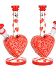 Pulsar Victorian Valentines Heart Shaped Bong Day Glow in the Dark