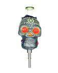 8.75" Pulsar Voodoo Skull Vapor Vessel with Ti Tip