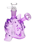 Purple Pocket Monster Glass Water Bong