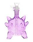 Purple Pocket Monster Glass Water Bong