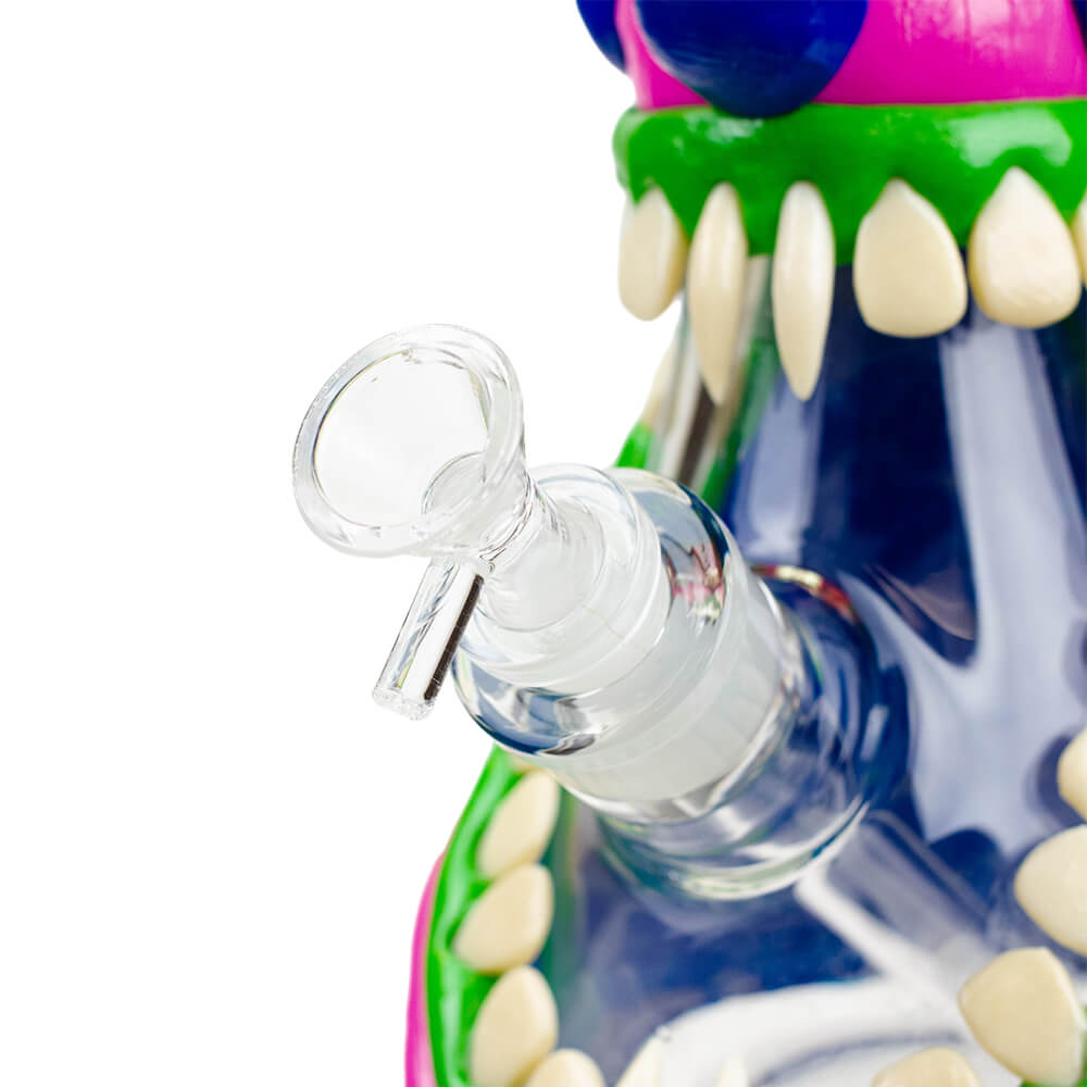 12.5"  Resin 3D Artwork Glass Beaker Bong - INHALCO