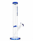 Rock Glass CrystalAxis Straight Tube Bong