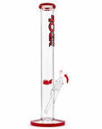 Rock Glass CrystalAxis Straight Tube Bong