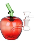 SeshGear Poison Apple Glass Water Bong 4.75"
