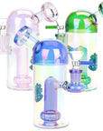 SeshGear Space Dome Showerhead Perc Electroplated Glass Bong - INHALCO