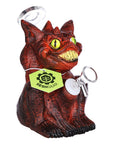 Seshgear Crazy Monster Vinyl Glass Water Bong 6.5"