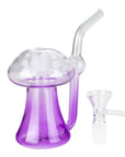 5″ Spotted Mushroom Design Bong - inhalco