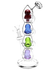 Stacks on Stacks Glass Water Bong - inhalco