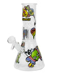 Stickers Glass Ice Bong Percolator Bong - INHALCO