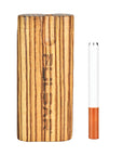 Straight Wood Twist Top Dugout - inhalco
