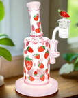Strawberry Glow in the Dark Dab Rig Kit