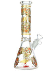 Sugar Skull Beaker Water Bong