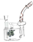 Sunbathing Sea Turtle Recycler Water Pipe - inhalco