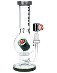 Sushi Time Bubble Base Glass Water Bong 12.5"