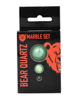Green Swirl Marble Set