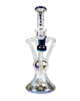Trippy Glass Recycler with Banger - inhalco