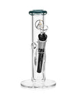 Turquoise Straight Tube Bong - inhalco