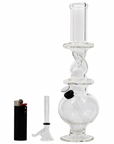 Typhoon Twister Glass Bubble Bong - INHALCO