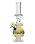 Typhoon Twister Glass Bubble Bong - INHALCO
