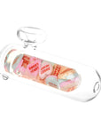 Valentine Heart Dab Pipe Glass Hand Pipe
