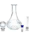 Vintage Decanter Style Crystal Bong with Cap