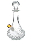 Vintage Decanter Style Crystal Bong with Cap