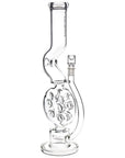 Pulsar Swiss Perc Kink Neck Glass Water Bong 18"